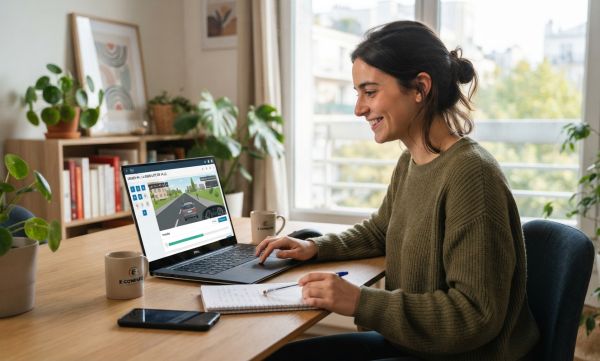 École de conduite en ligne : votre permis à portée de clic